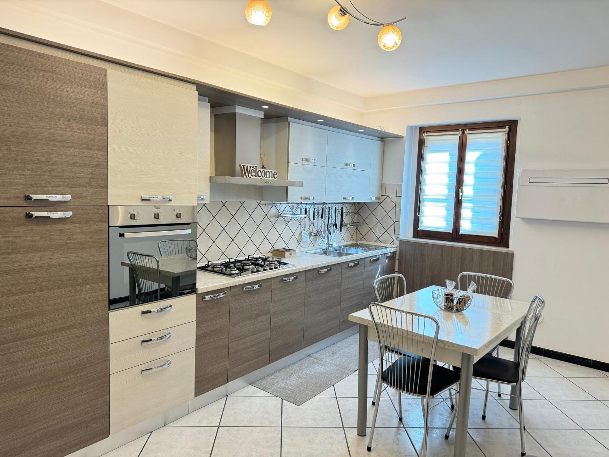 Family Stylish Apartment Norcia Bagian luar foto